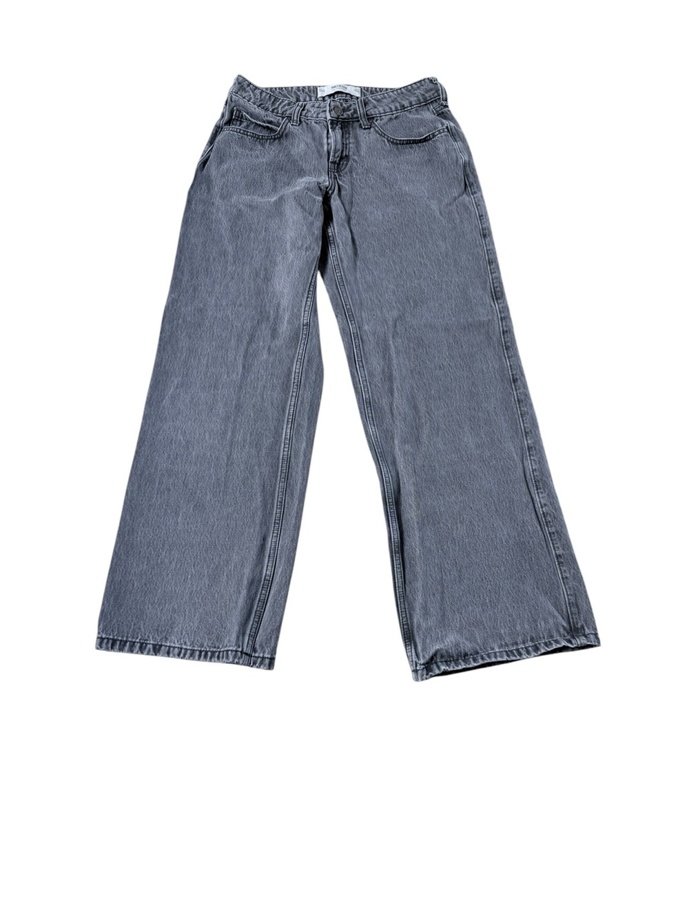 Hollister Low-Rise Baggy Jeans in Faded Black